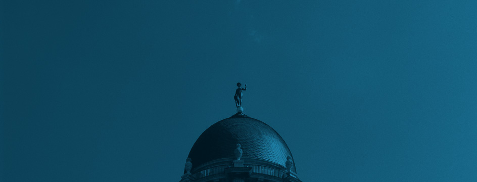 Fortuna-Figur auf der Kuppel des Berliner Stadthauses, Foto © Marion Haufe, Senatsverwaltung für Inneres und Sport
